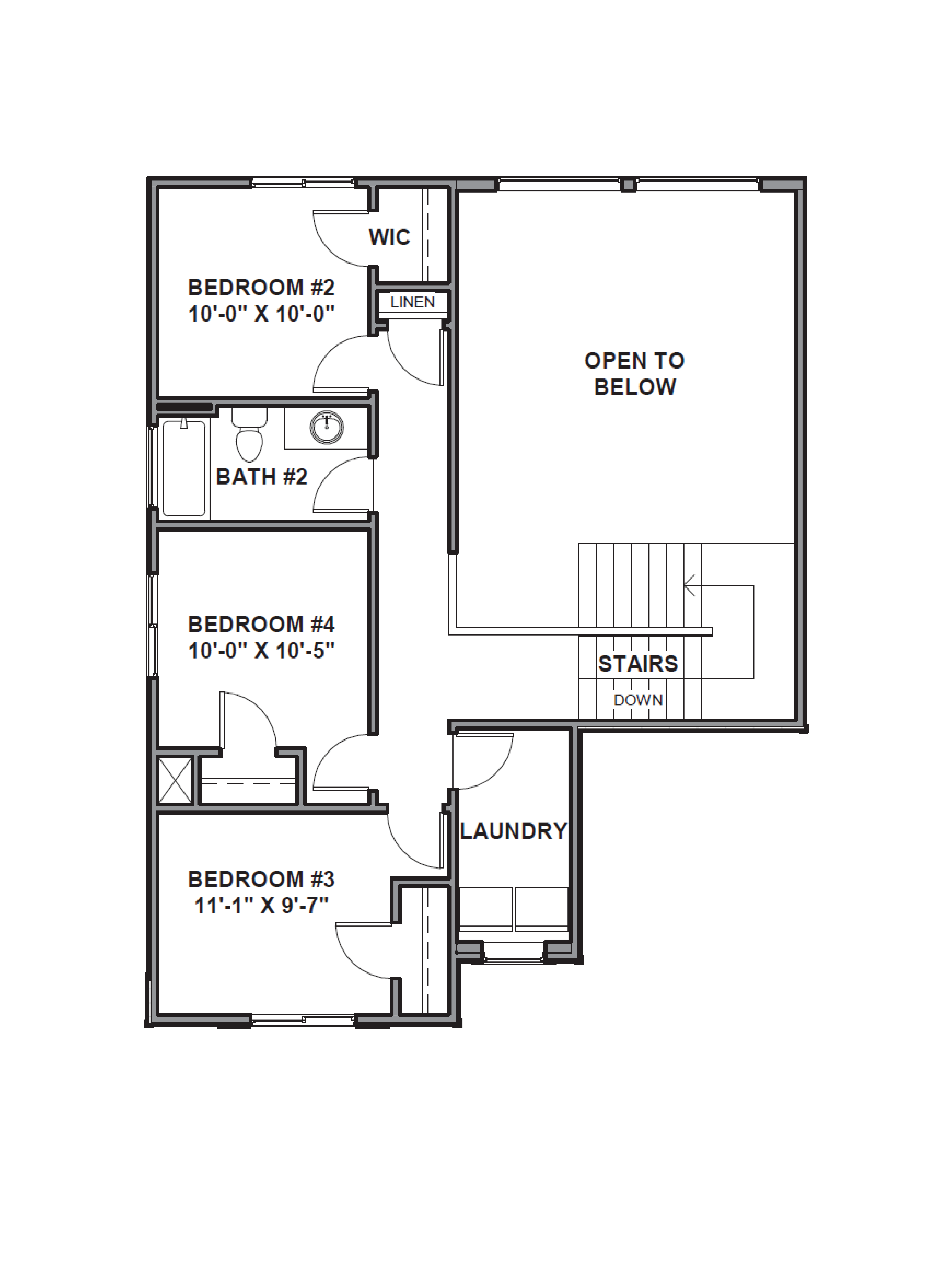 Second floor of our harmony plan in ogden, utah