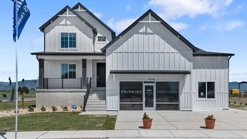 Harmony front exterior in Palomino in Ogden Utah.