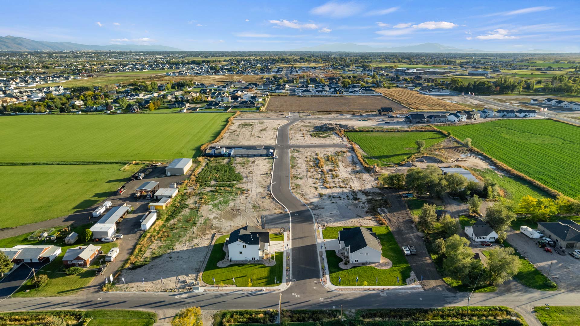 Aerial view of Palomino in Ogden Utah.