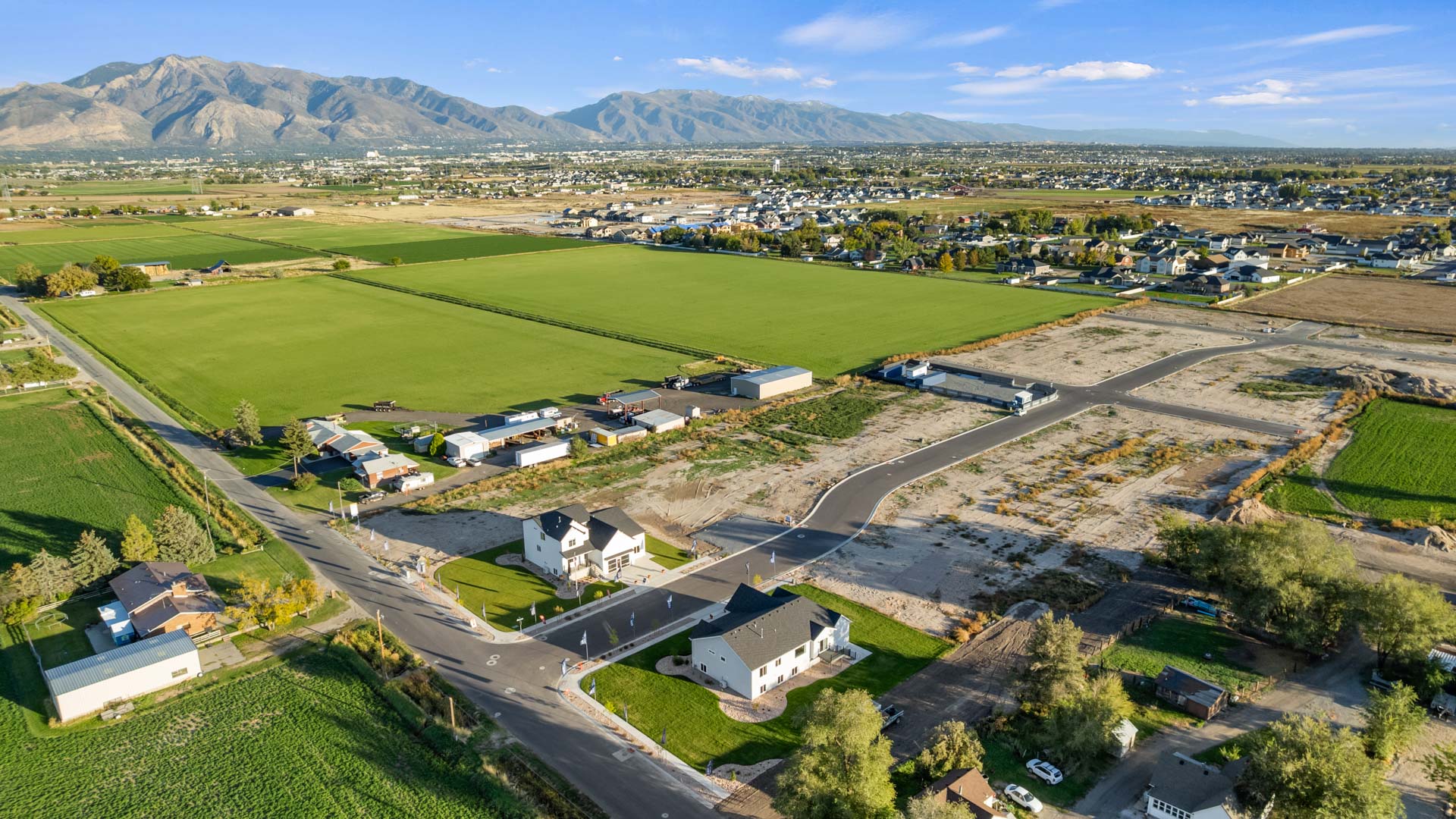 Aerial view of Palomino in Ogden Utah.