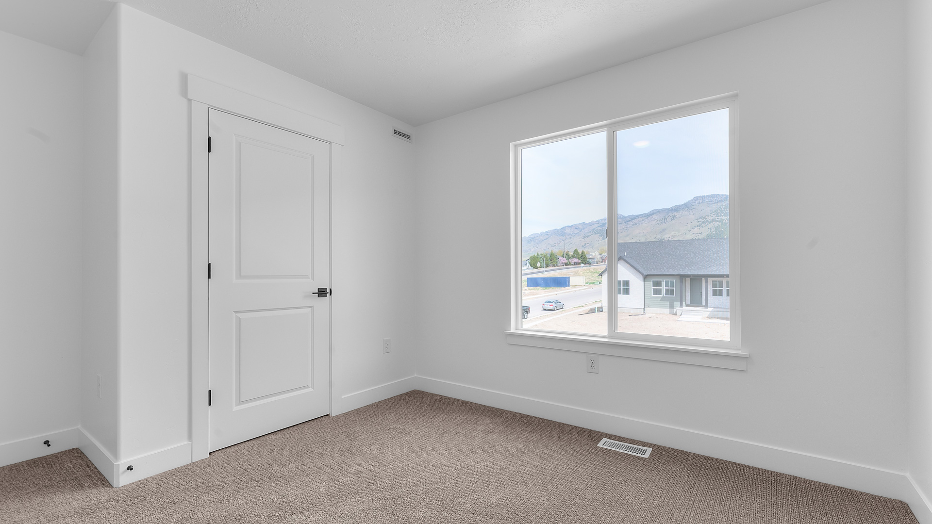 Bedroom with window.