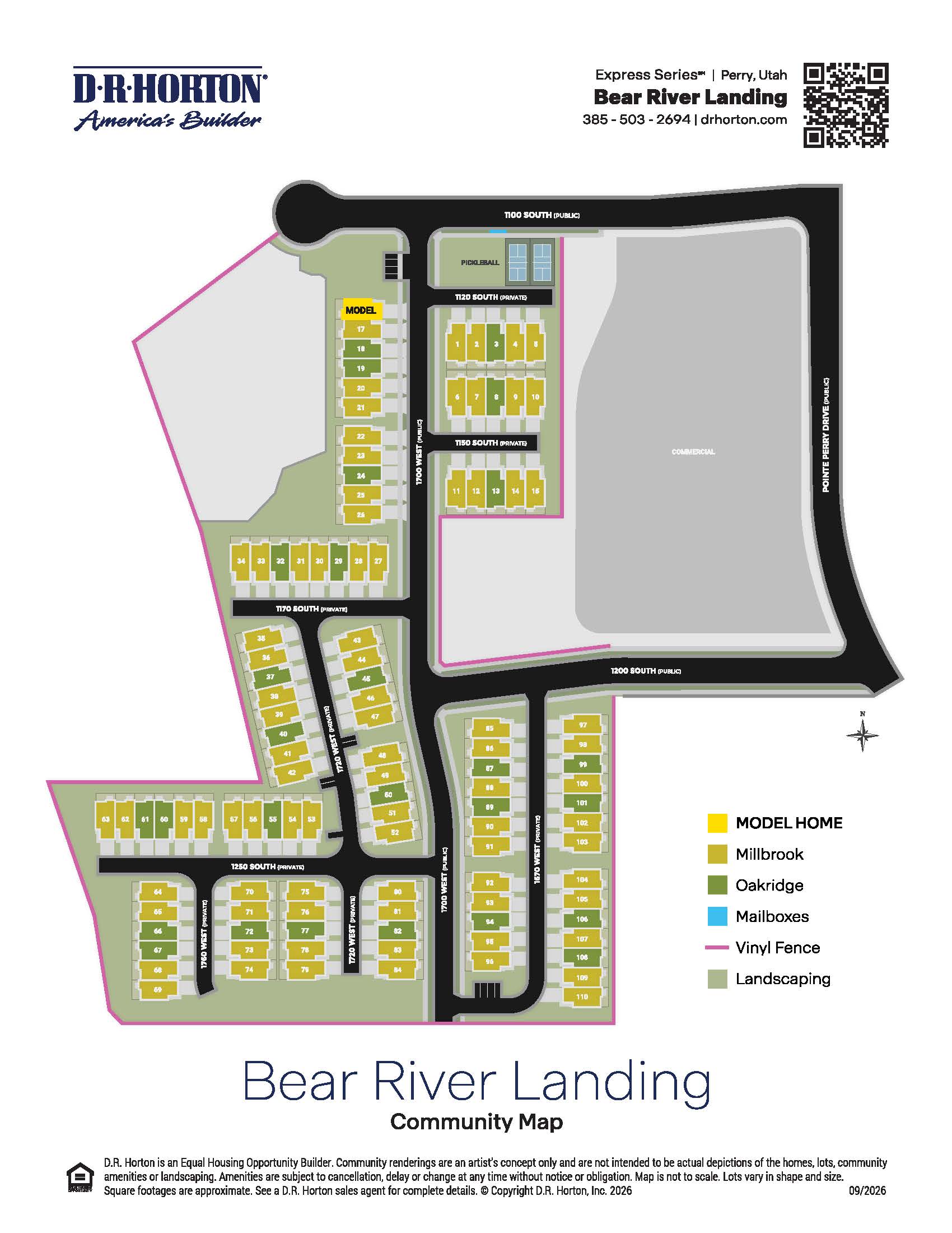 Static Lot Map