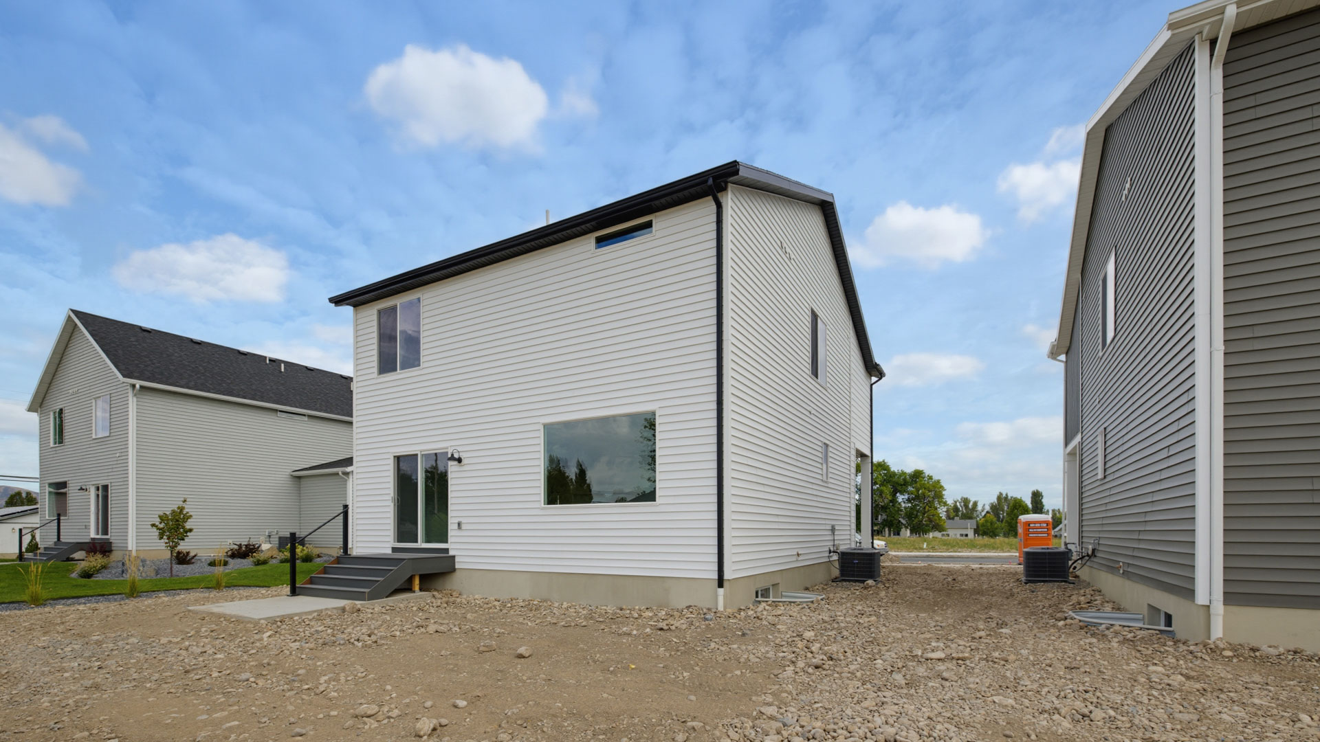 new home Aspen farmhouse exterior