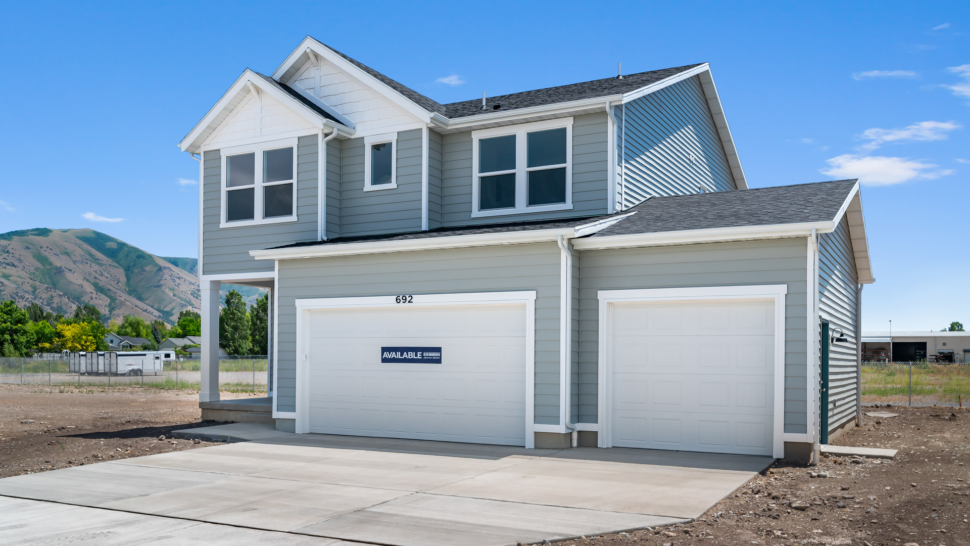 New homes for sale in Nibley City Utah.