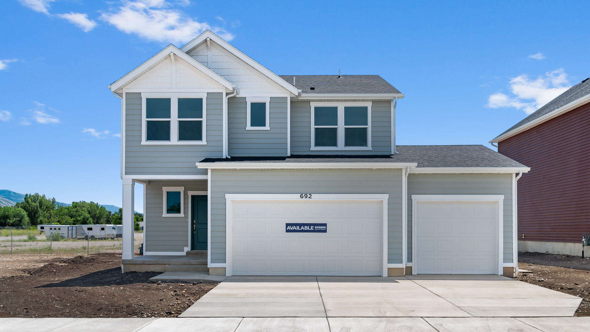 New homes for sale in Nibley City Utah.