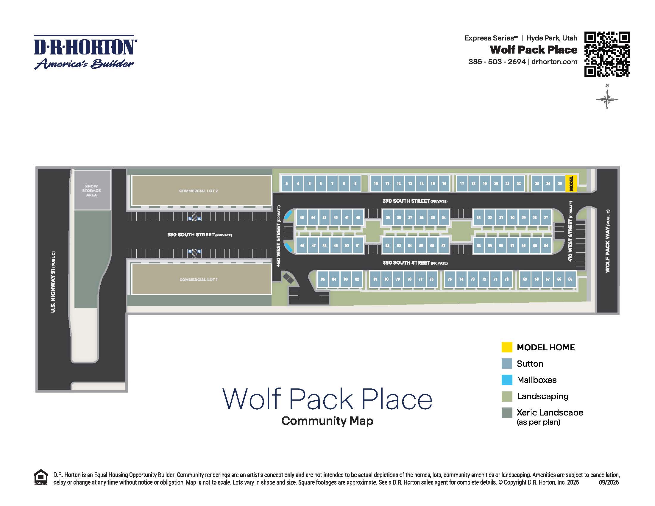 Static Lot Map