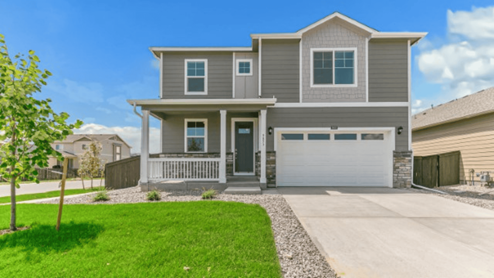 Two story home in Trails at Crowfoot by D.R. Horton in Parker, CO
