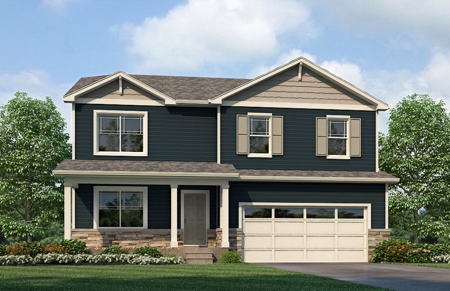 New homes in Settlers Crossing by D.R. Horton