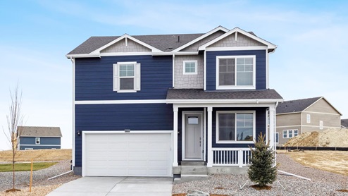spring valley ranch home blue