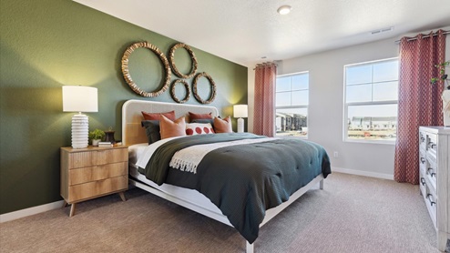 Spacious bedroom retreat in Horizon Upton by D.R. Horton