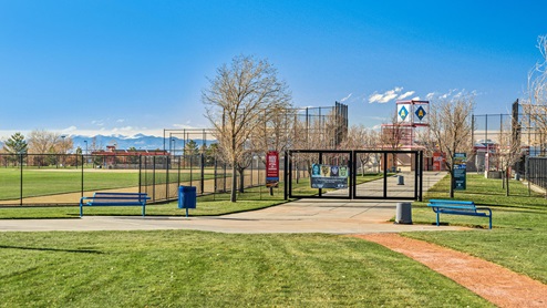 Neighborhood park by Horizon Uptown new home community in Aurora, Colorado by D.R. Horton