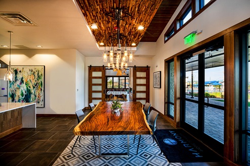 Alternate view of dining area community amenity