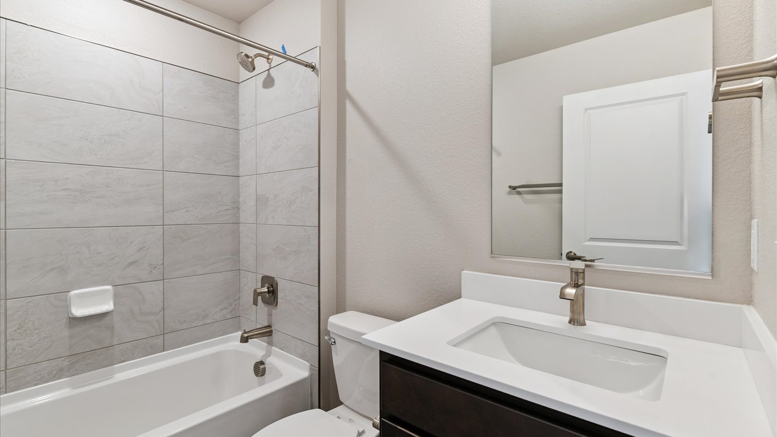 Secondary bathroom in Douglas floor plan of new D.R. Horton home