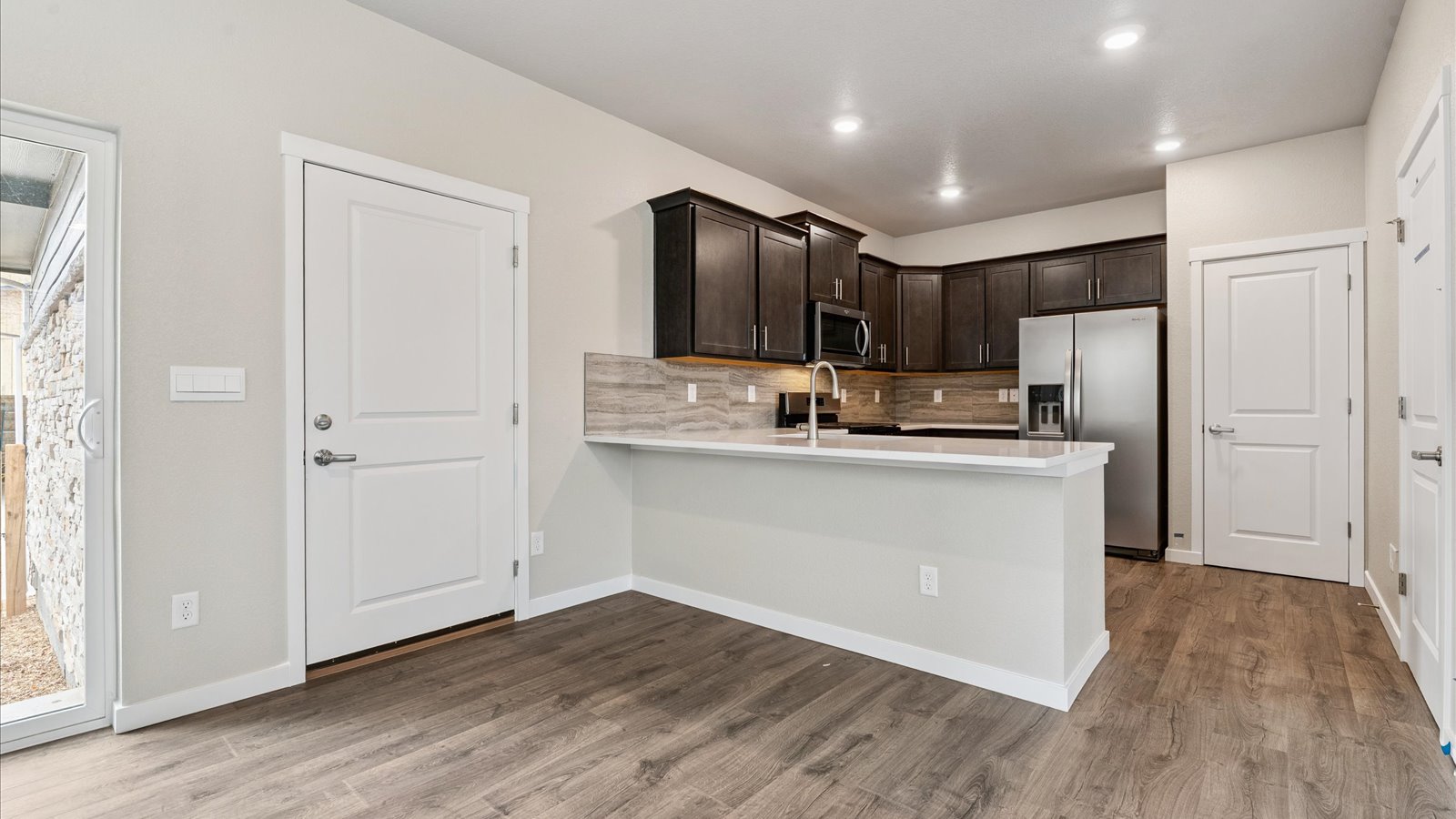 modern kitchen new home