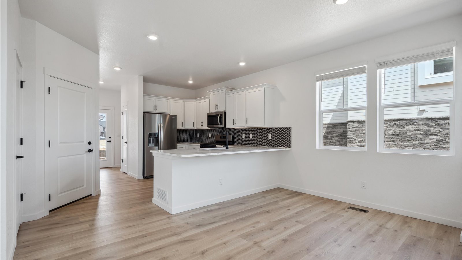 First floor living in new D.R. Horton home