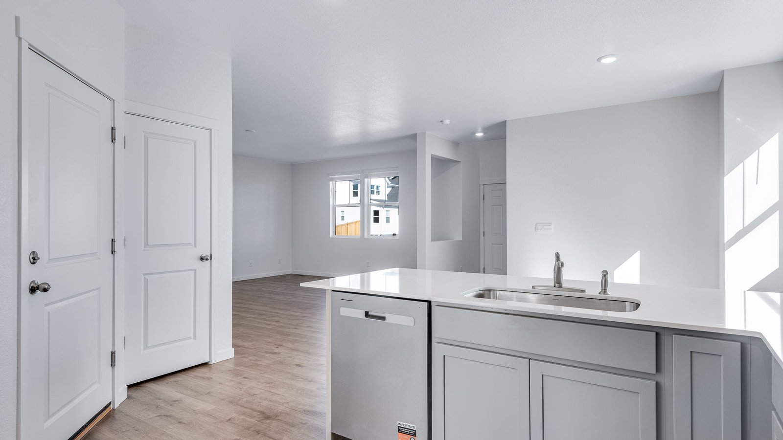 Large pantry space in new home at Sky Ranch