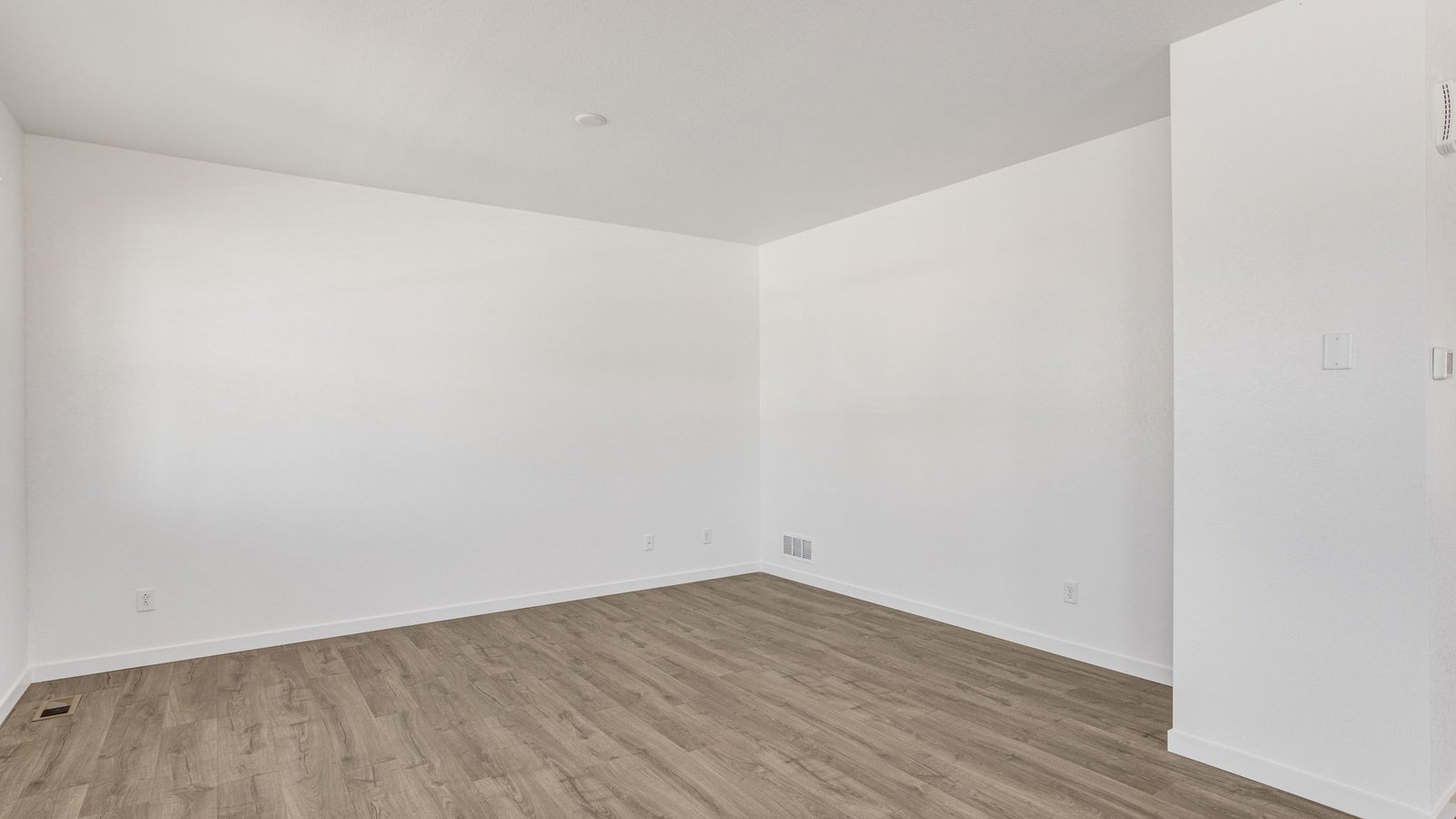 Versatile entry way space great for a home office in new build in Watkins Colorado