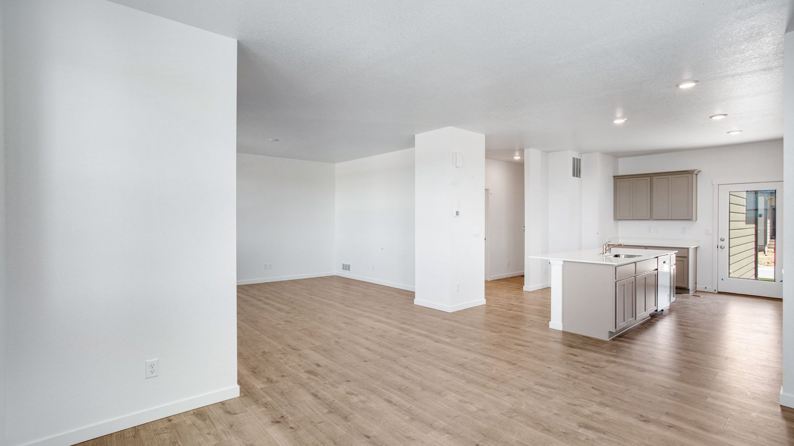 Great room in new home community Sky Ranch