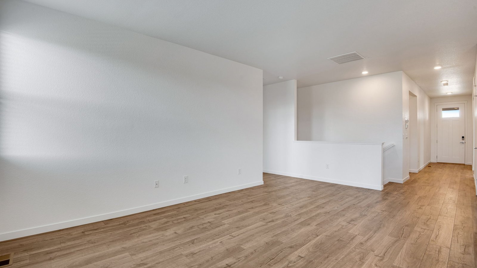 living room in new home