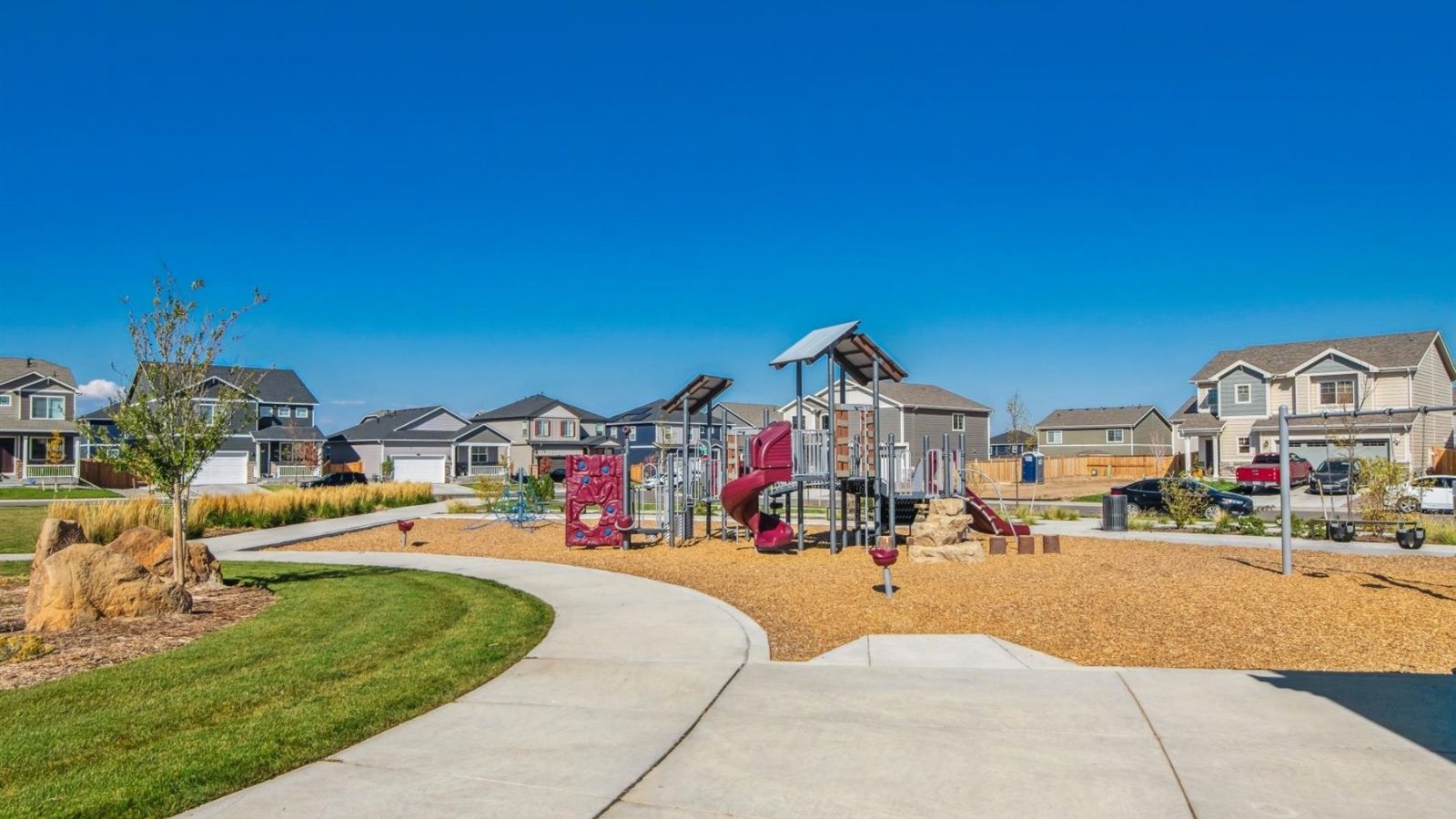 playground in Sky Ranch community by D.R. Horton in Aurora, CO