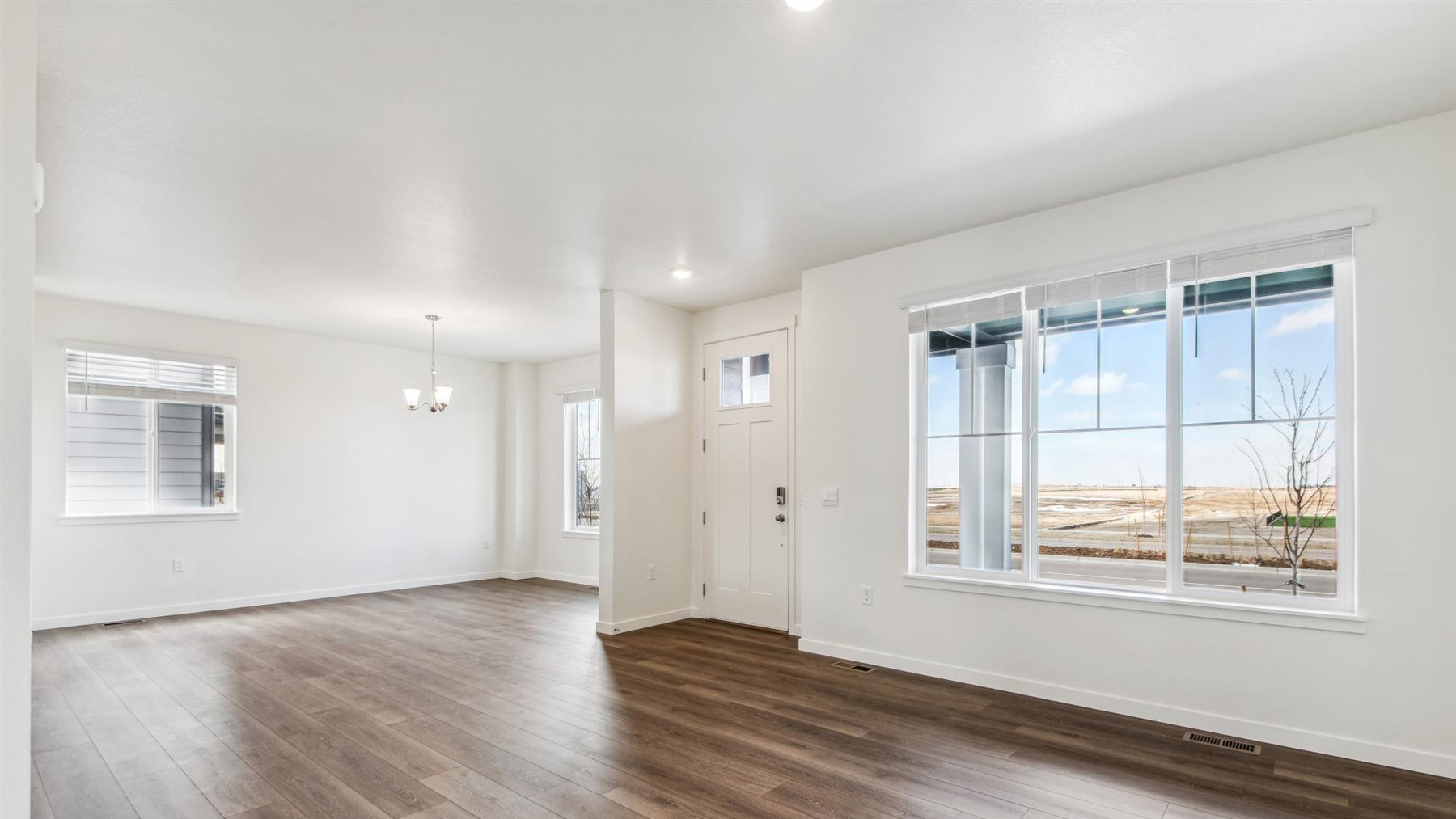 Entry way of new construction home