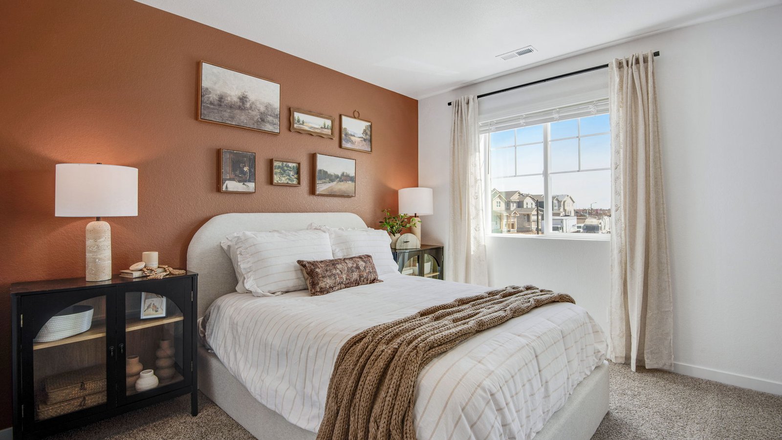 second bedroom in new home