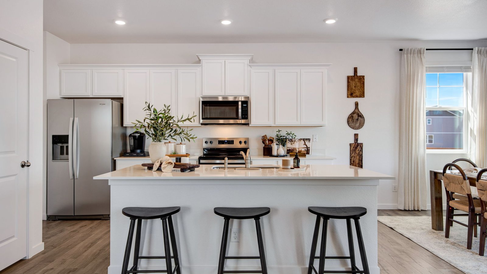 modern kitchen new home