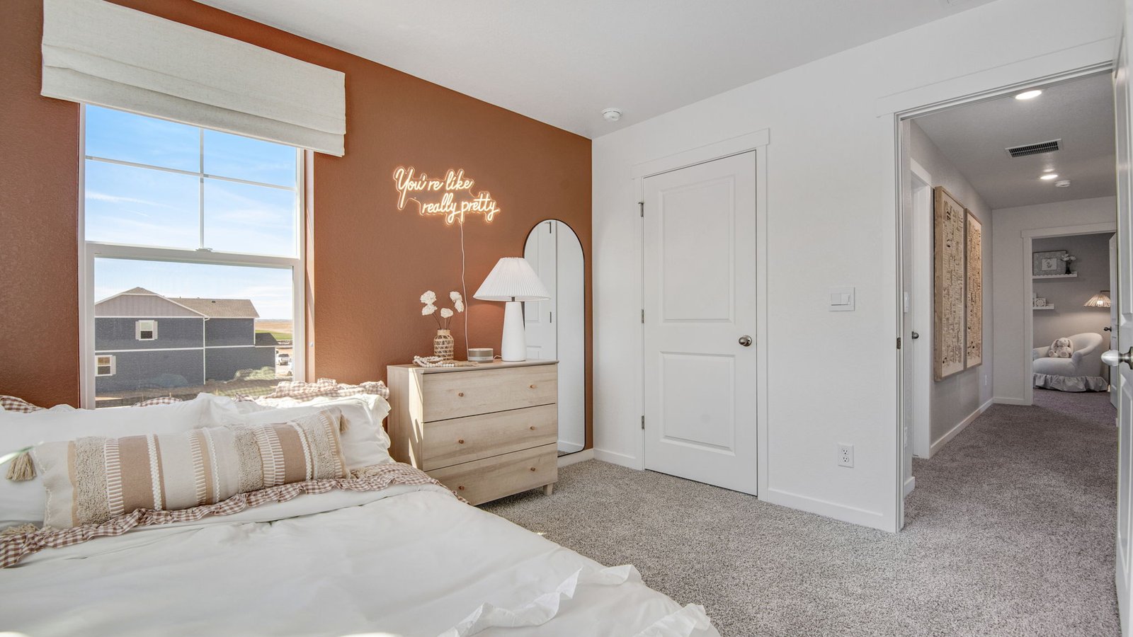 third room in new construction home