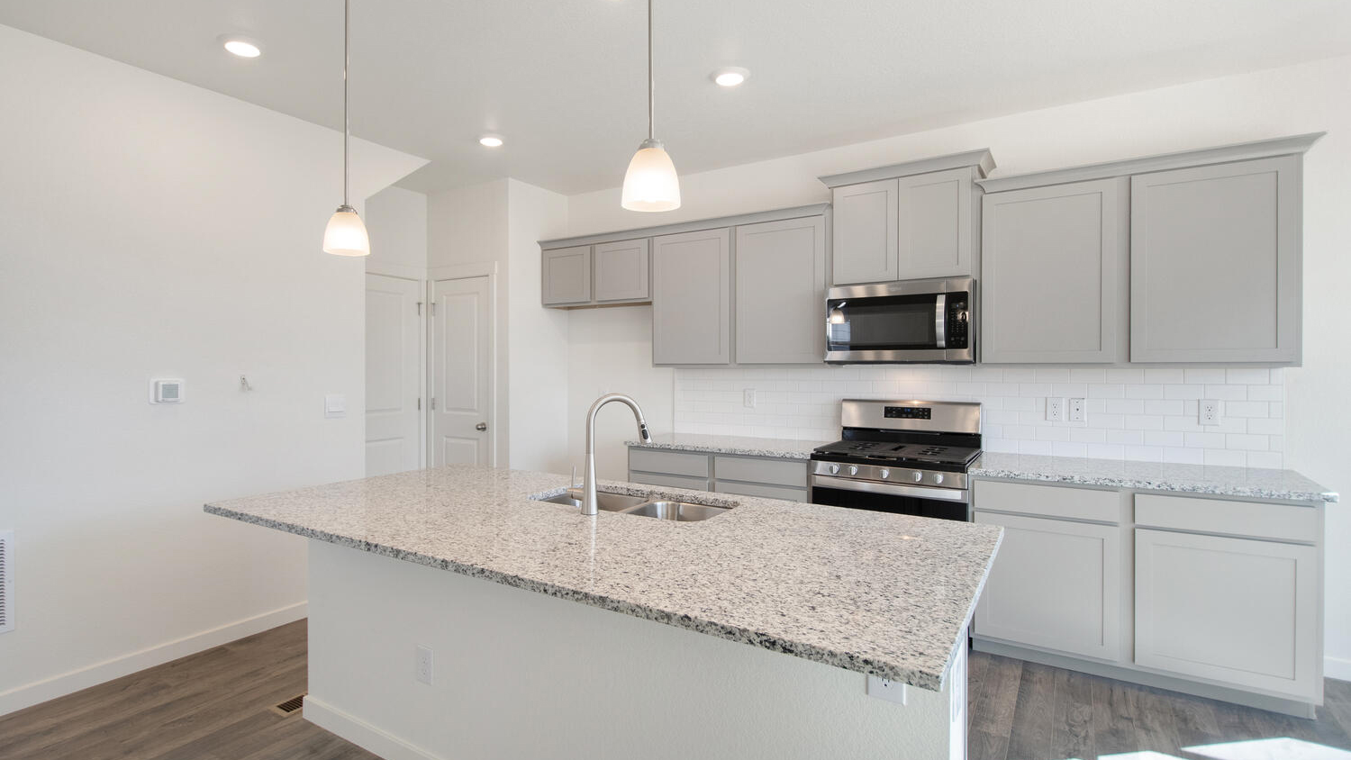 Kitchen in new home at Sky Ranch