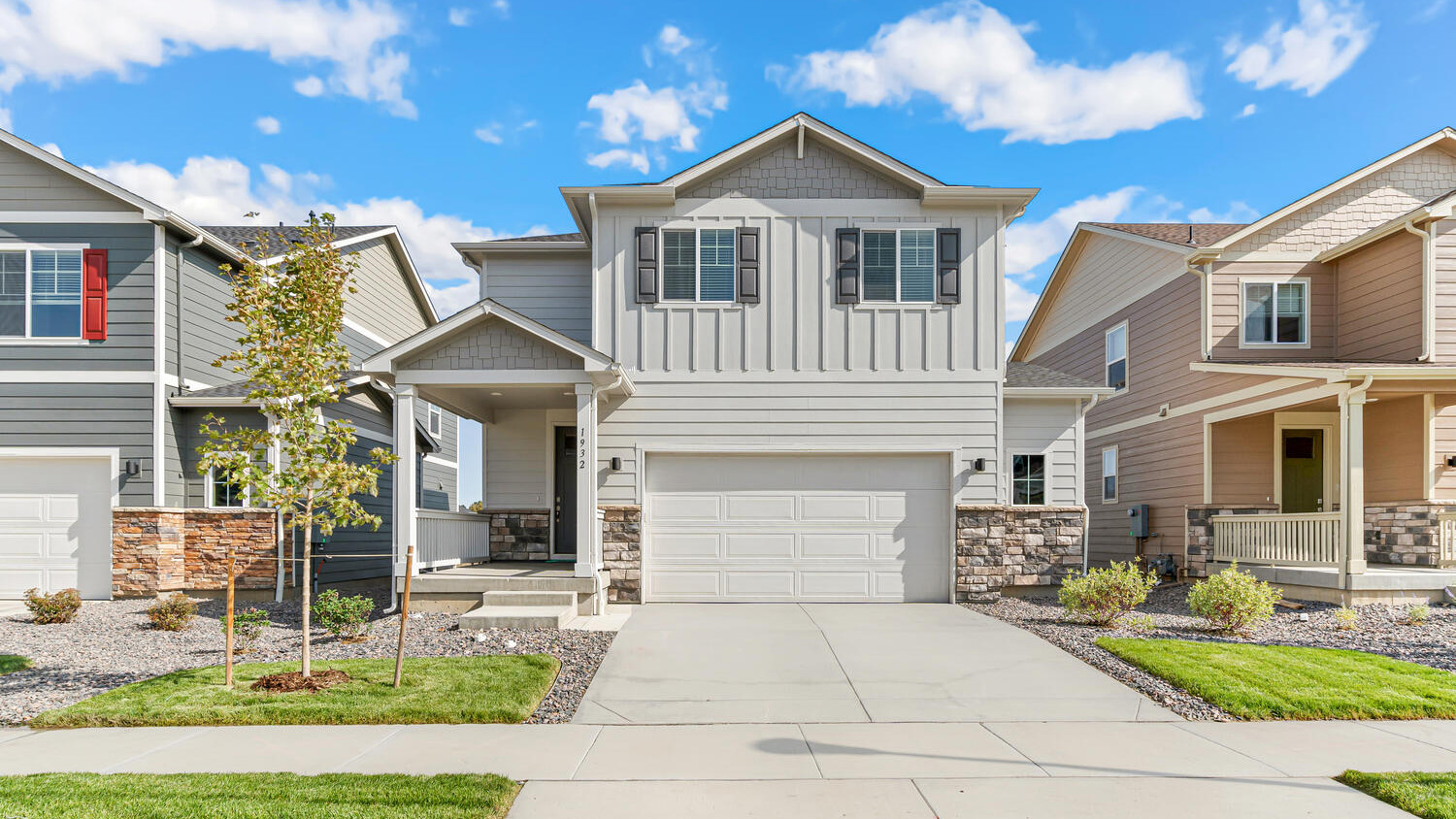 two story new home in watkins colorado