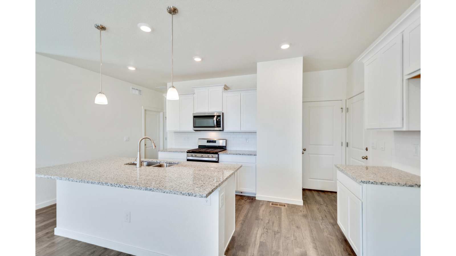 Spacious kitchen in new D.R. Horton home at Sky Ranch Community
