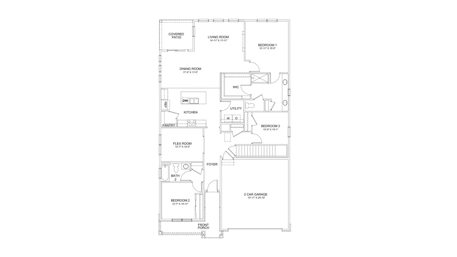 Destination blacklines with basement
