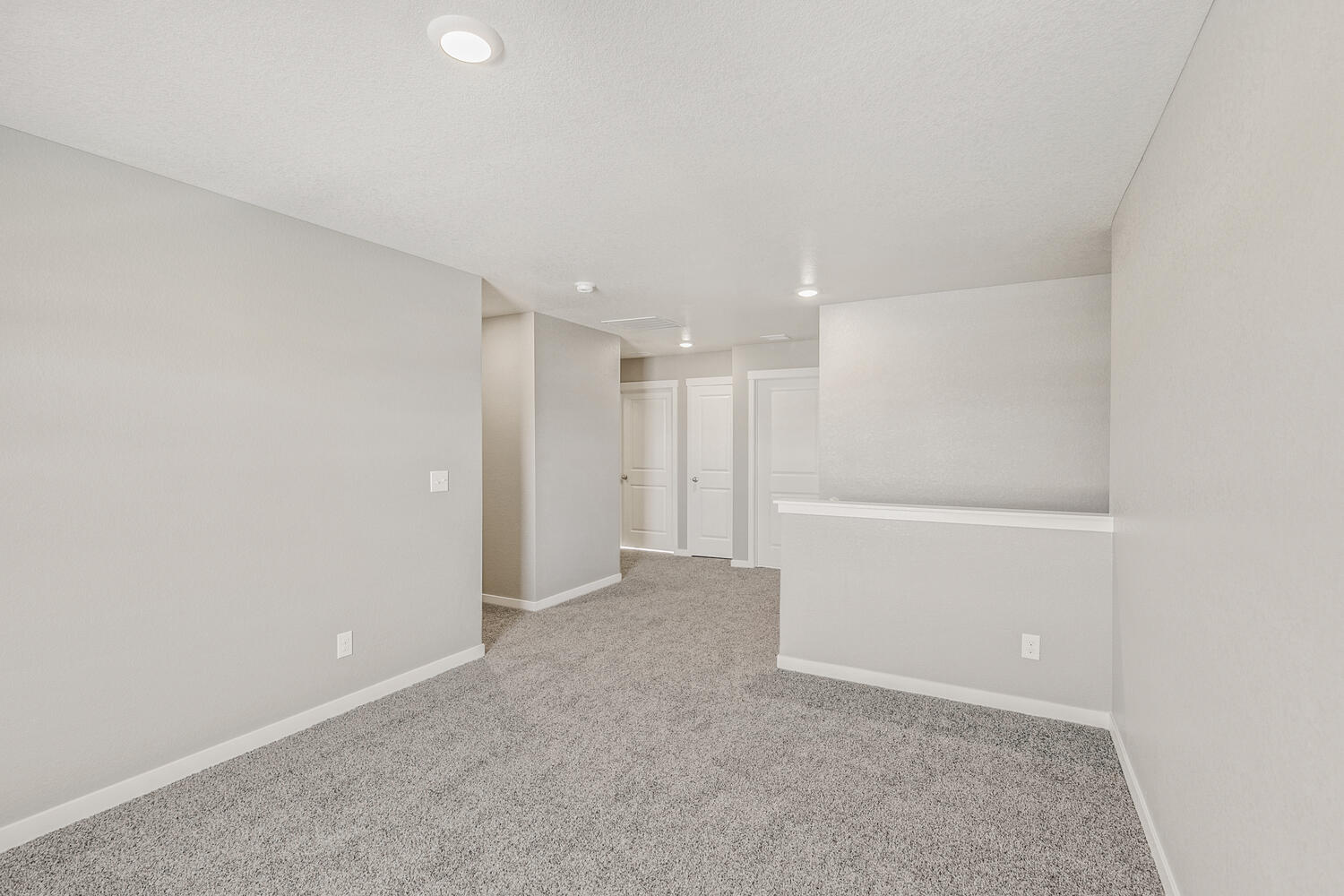 Reverse view of Pendleton upstairs loft