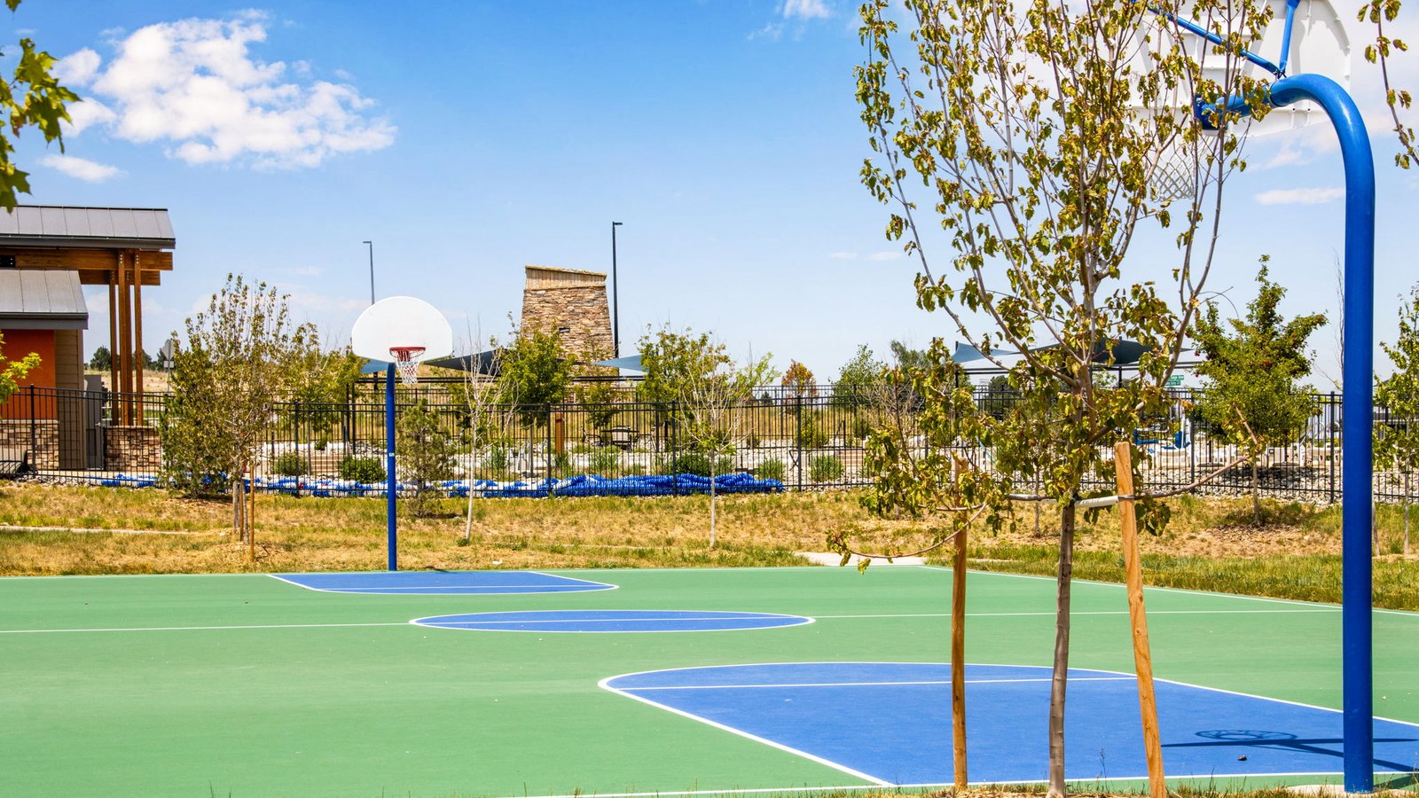 Basketball courts