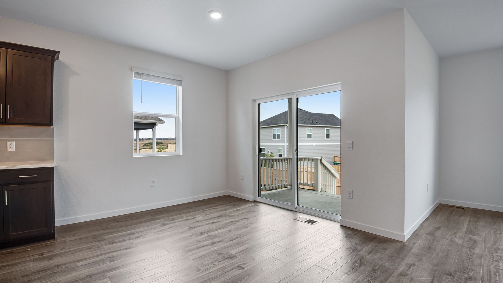 dining area in new home