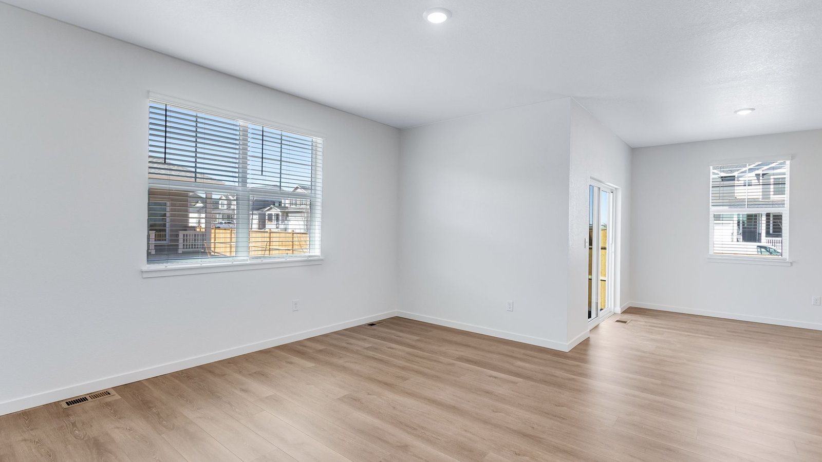 Open concept layout in new D.R. Horton home in Chatham floor plan