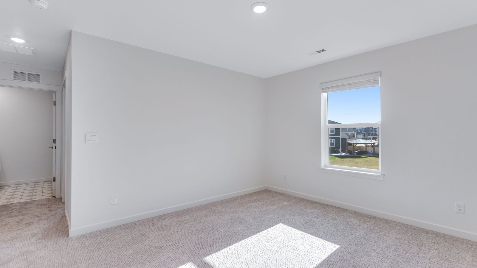 Second floor loft in new home