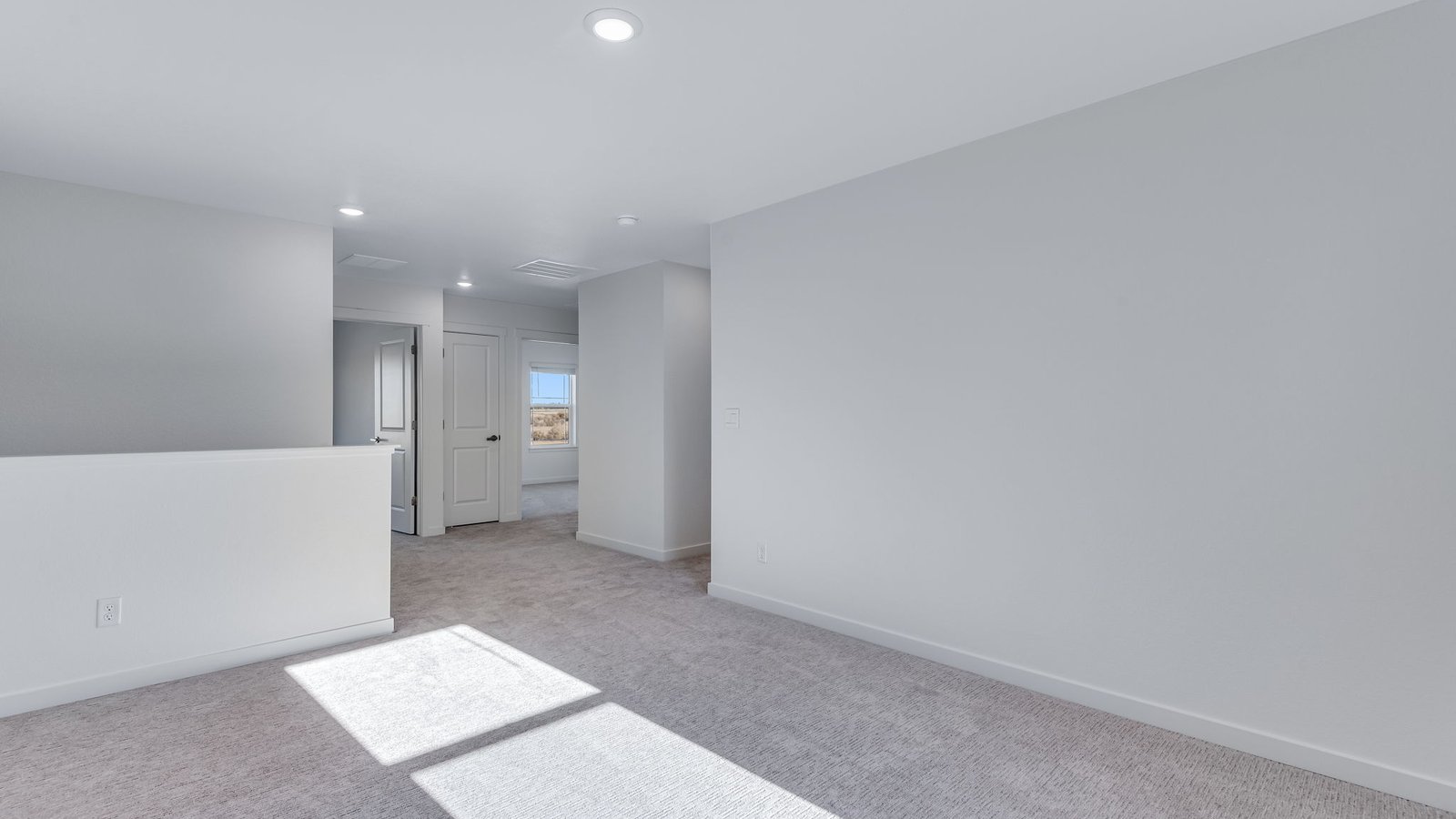 Loft in new construction home