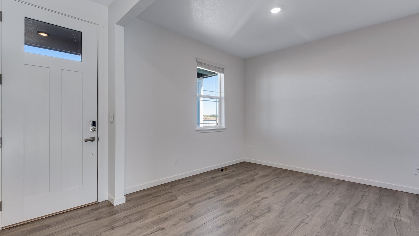 First floor den in new home