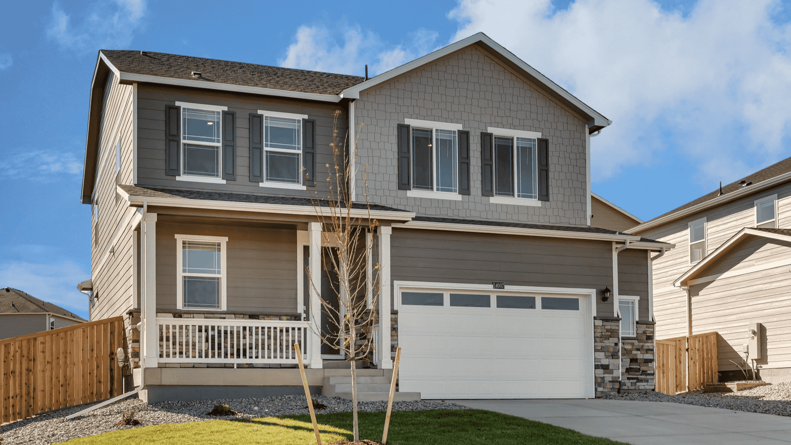 two storynew home in parker colorado