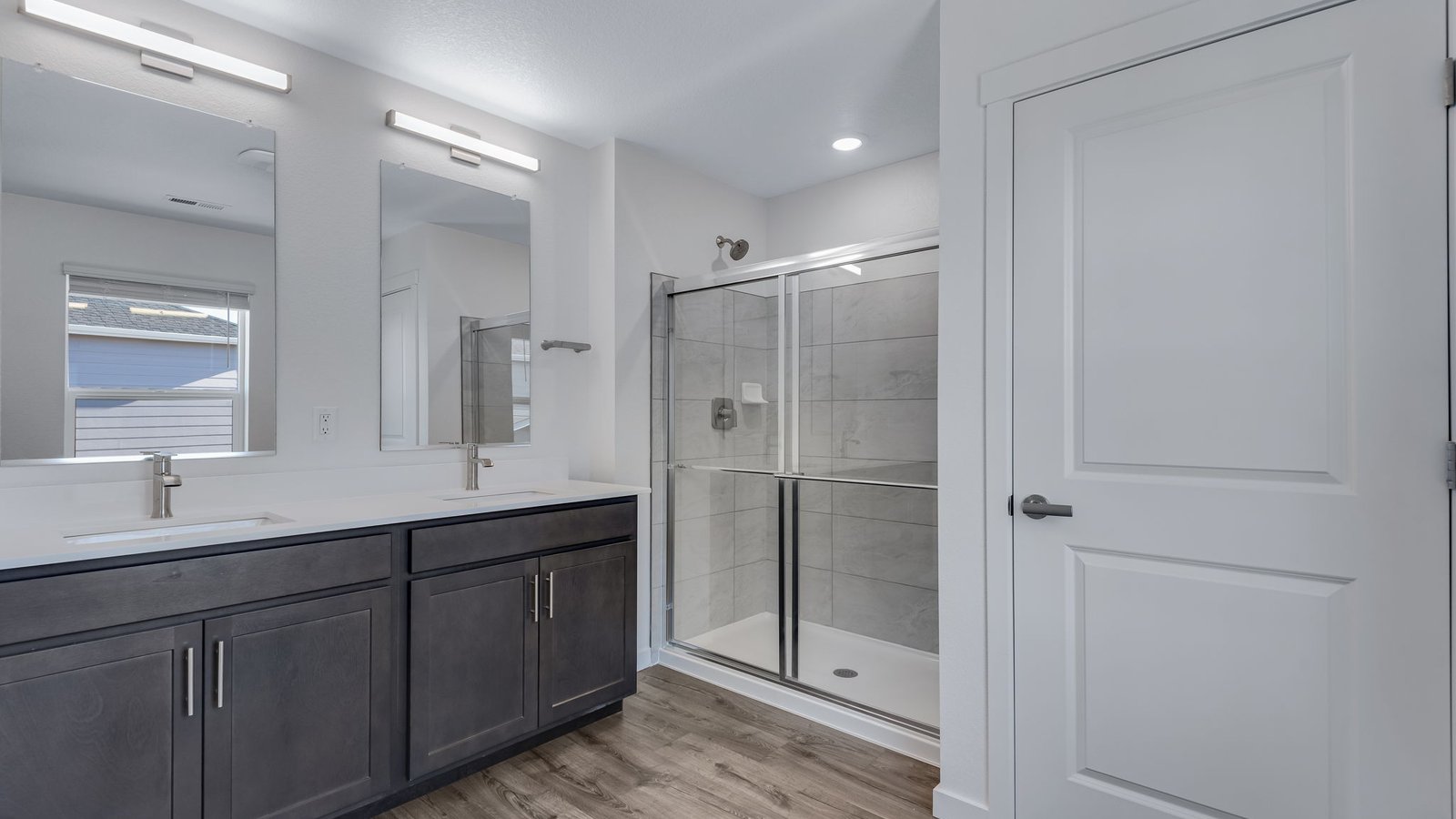 primary bathroom new home