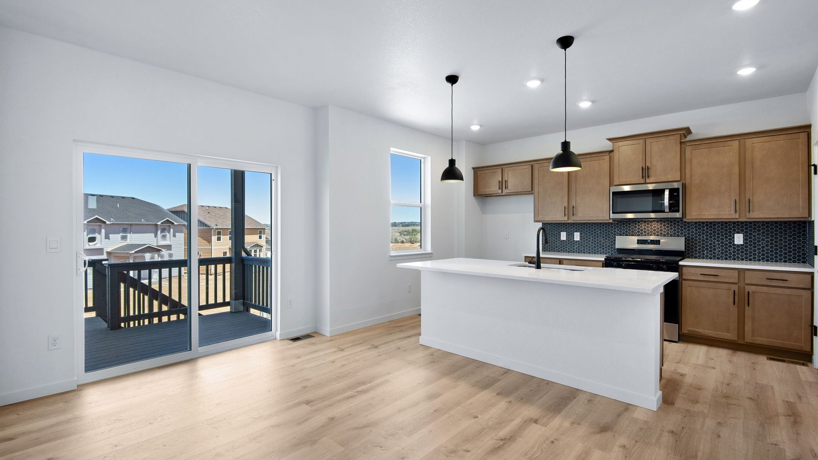 modern kitchen new home