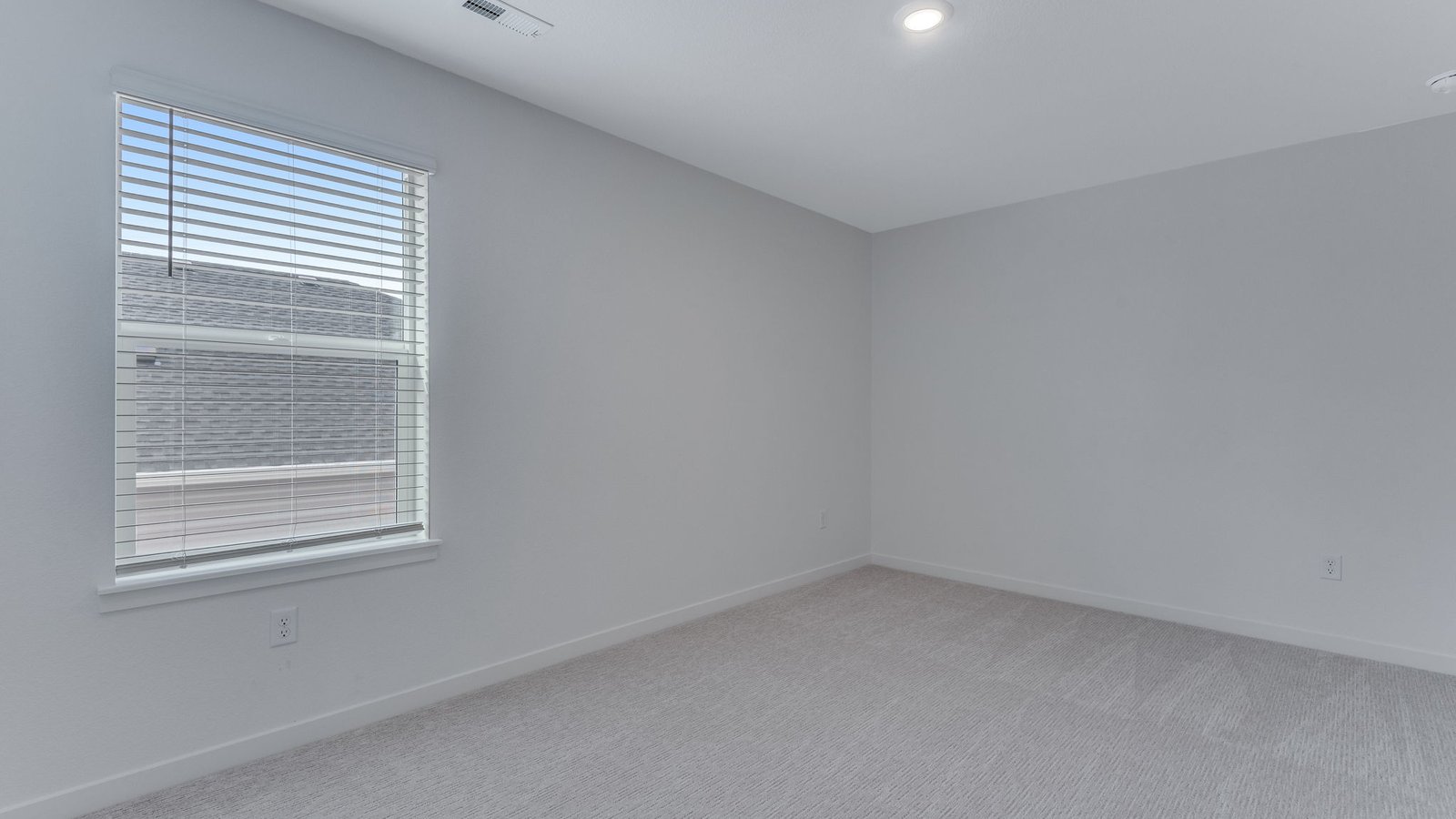 Third bedroom in new home