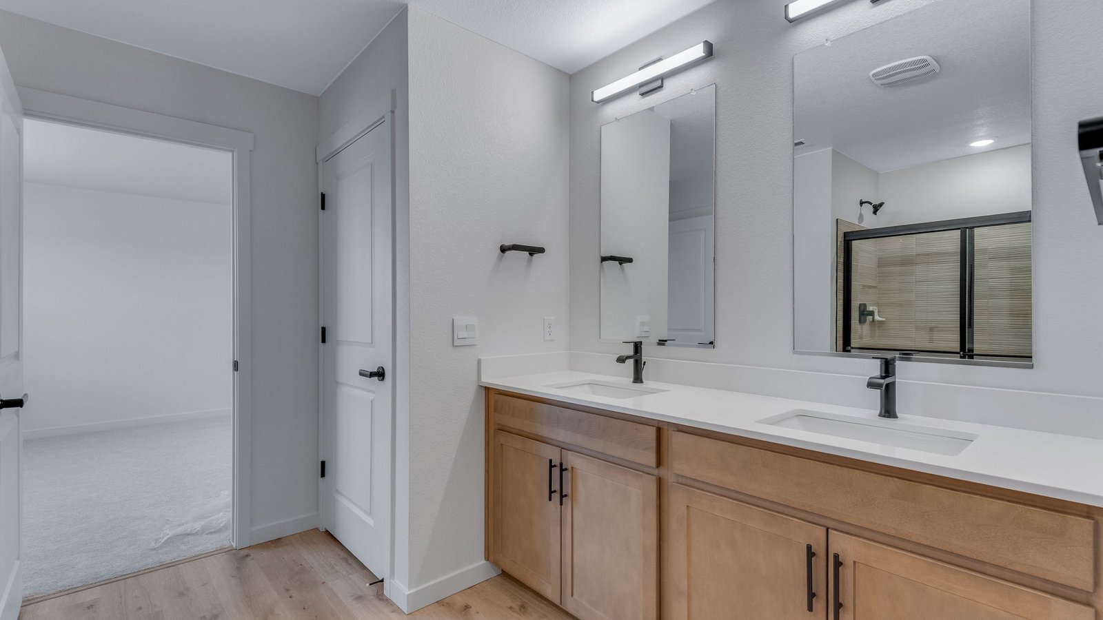 Main bathroom in new home