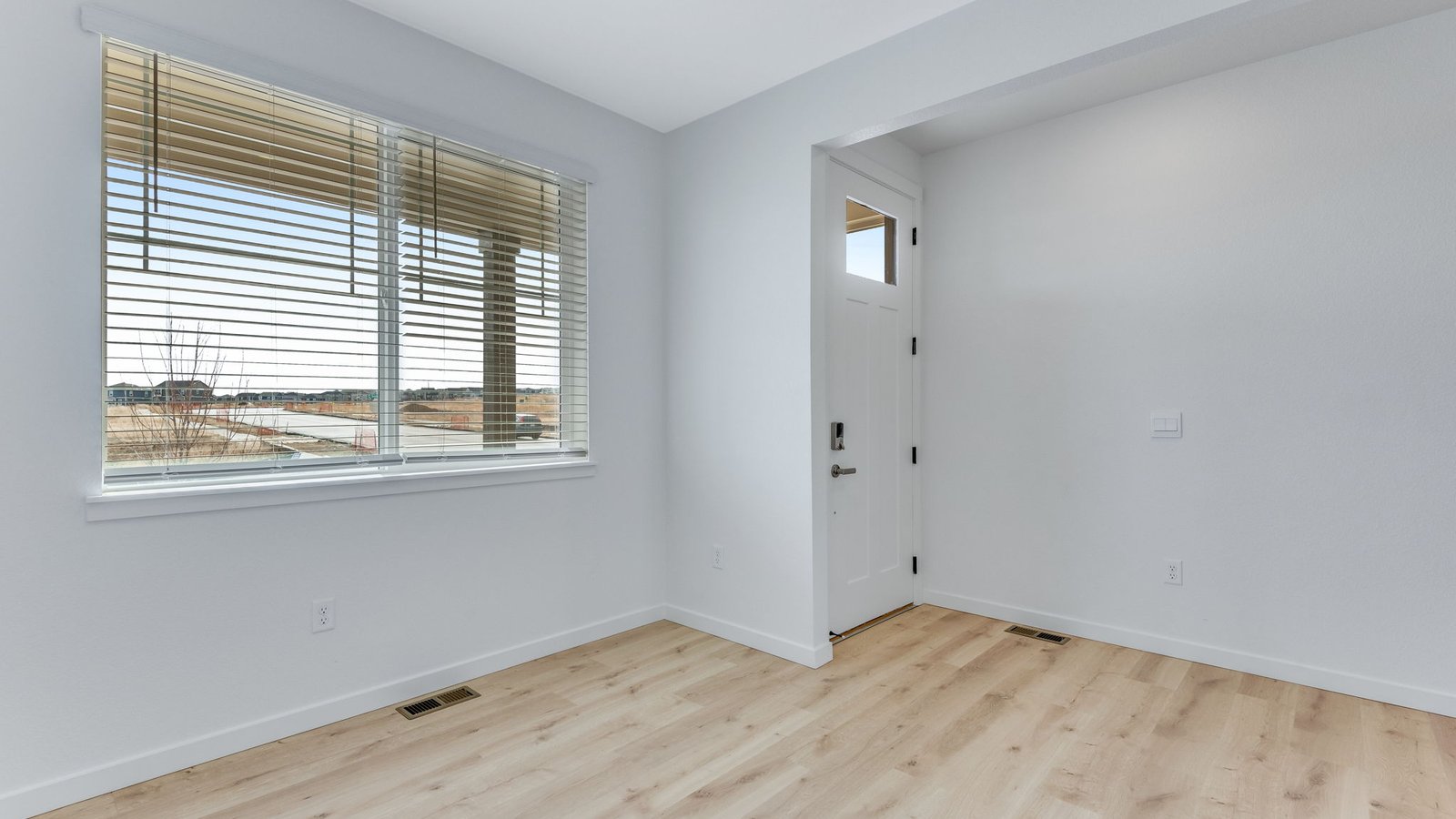 First floor office in new home