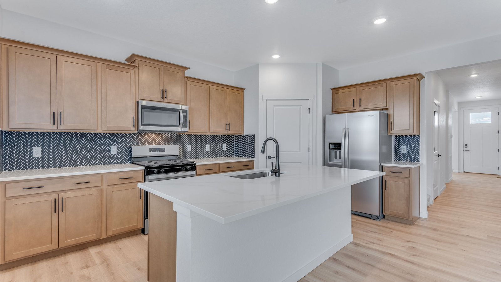 Kitchen in new construction home