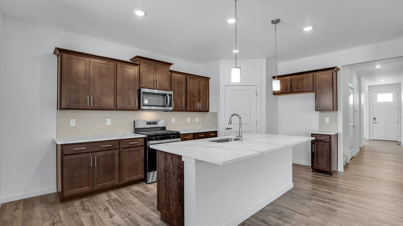 kitchen in new home