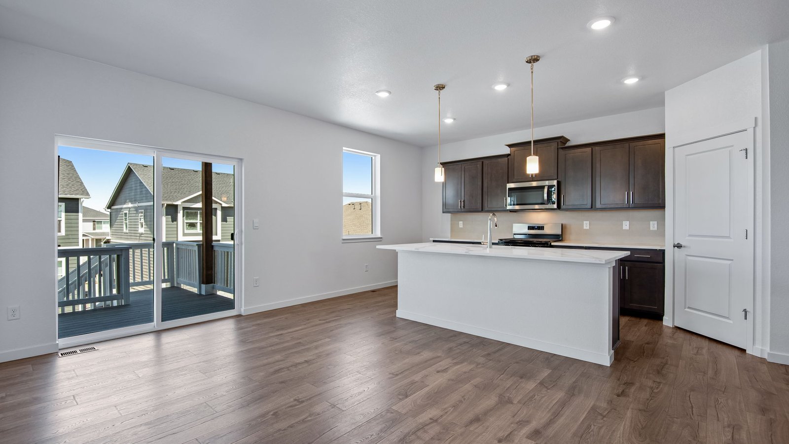open concept new home