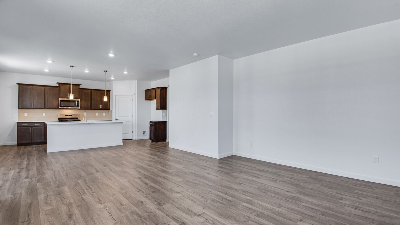 living room in new home