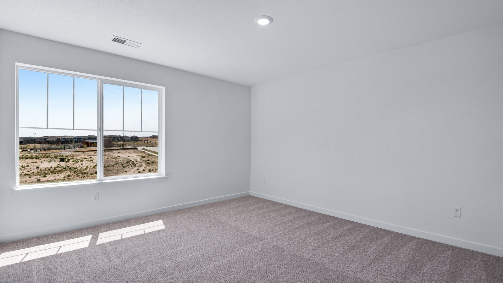 third bedroom in new home